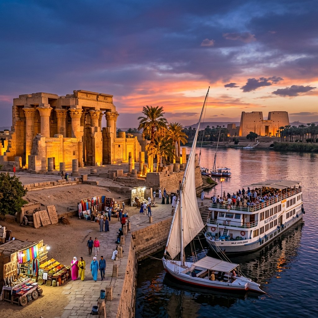 阿斯旺 Aswan – 孔翁坡 Ko