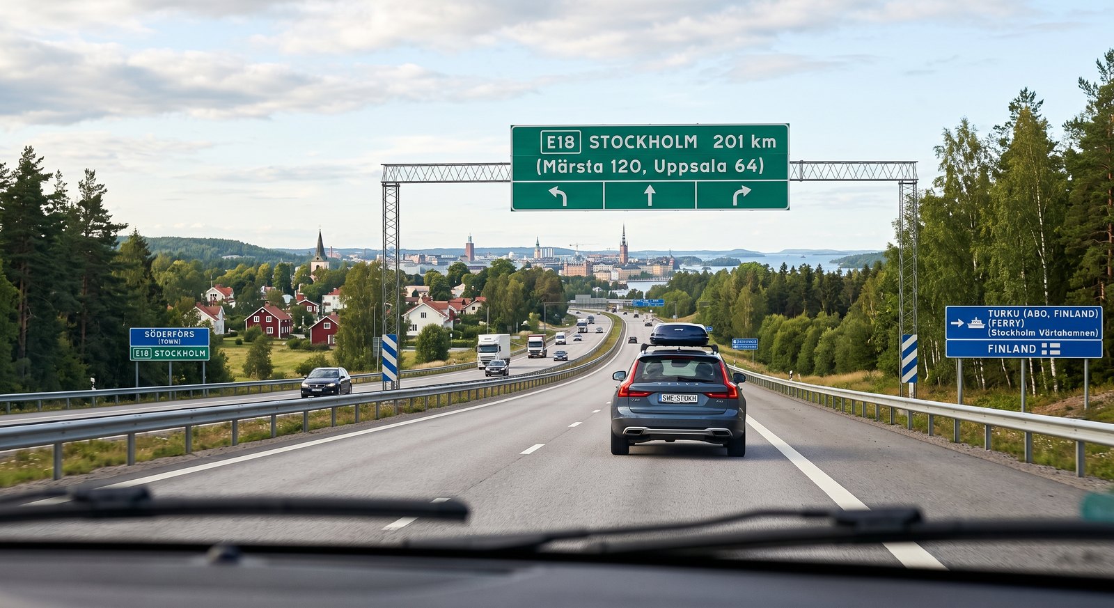 瑞典小鎮Swedish town -